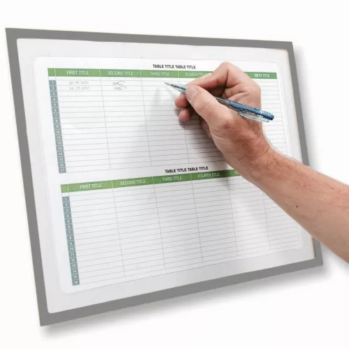 GEToolbox® "Lite" suport de documente decupat A4 GREU