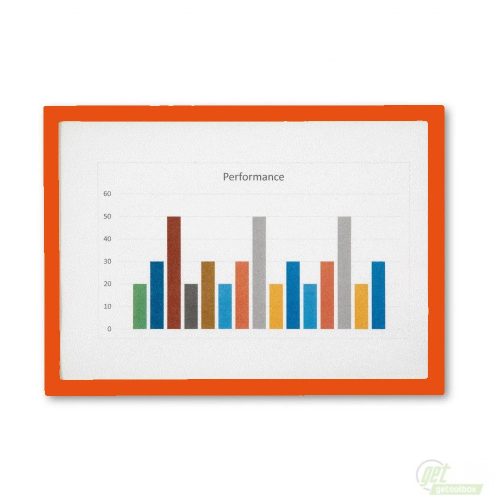 GEToolbox® "Lite" suport pentru documente de Design A4 ORANGE
