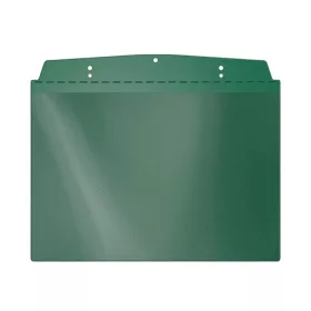 Suport vizual, A4 orizontal, cu agățătoare, verde
