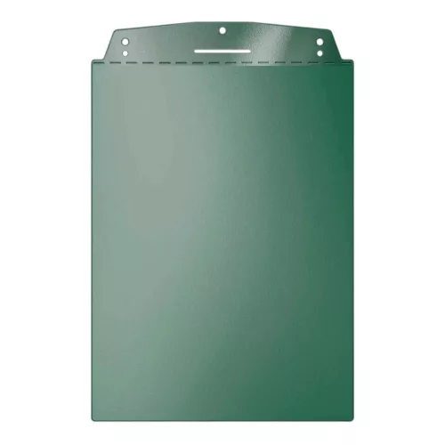 Suport vizual, A4 vertical, cu agățătoare, verde
