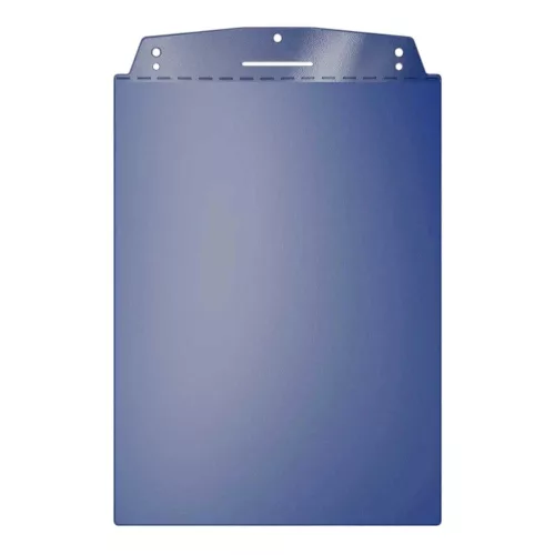 Suport vizual, A4 vertical, cu agățătoare, albastru SIGNAL