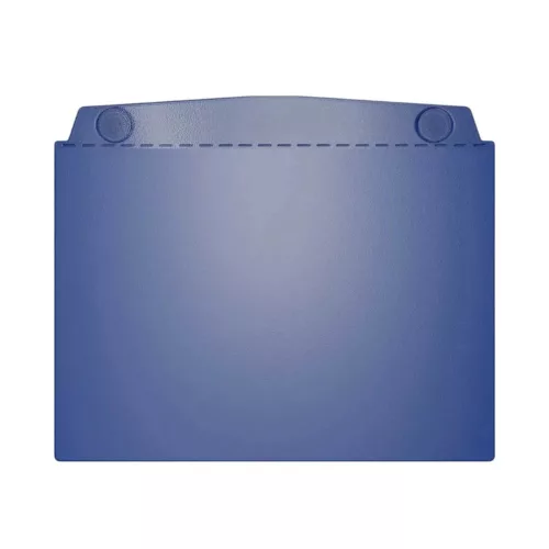 Suport vizual, A4 orizontal, cu magneți puternici, albastru SIGNAL