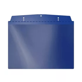   Suport vizual, A5 orizontal, cu bandă magnetică, albastru SIGNAL