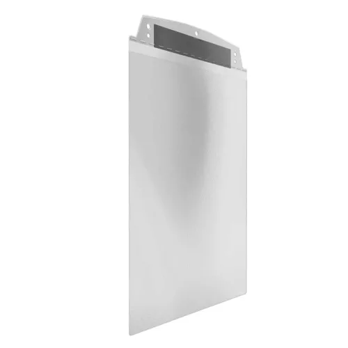 Suport vizual, A4 vertical, cu bandă magnetică, transparent