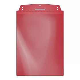 Suport vizual, A4 vertical, cu bandă magnetică, roșu