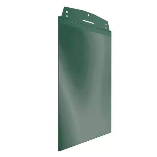 Suport vizual, A4 vertical, cu bandă magnetică, verde