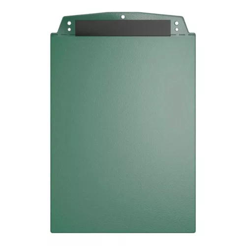 Suport vizual, A4 vertical, cu bandă magnetică, verde
