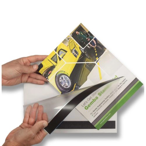 "QUICK CHANGE" Suport magnetic de documente DESIGN A3 Peisaj CUSTOM