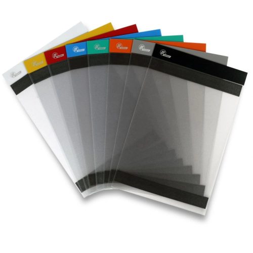 "QUICK CHANGE" Suport magnetic de documente DESIGN A4 Portret ALB